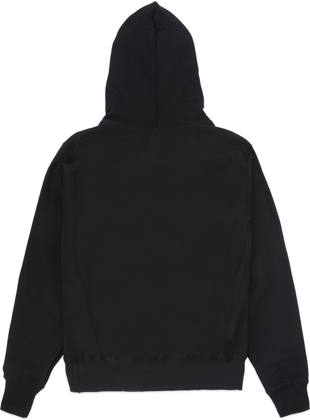 Champion: Black Vintage Dye Hoodie - 2