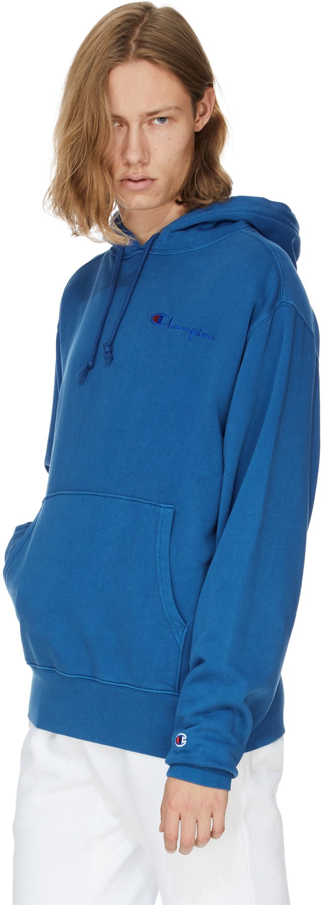 Electric blue champion hoodie on sale