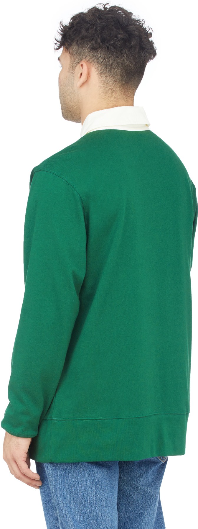 Champion: Green Kanga Pocket Rugby Shirt - 3