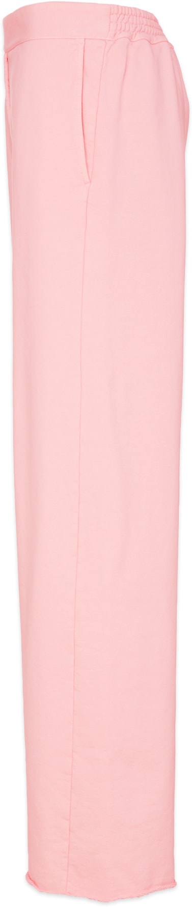 MM6 Maison Margiela: Rose Pantalon de survêtement en jersey bouclette Rose - 2