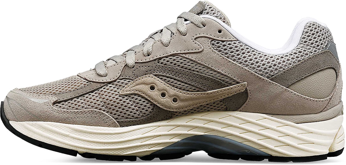 Saucony: Grey Progrid Omni 9 Premium - 2