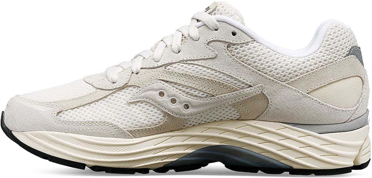 Saucony: White Progrid Omni 9 Premium - 2