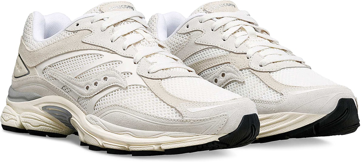 Saucony: White Progrid Omni 9 Premium - 3