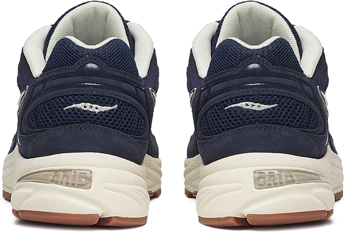 Saucony: Blue Grid Jazz 9 Suede - 4