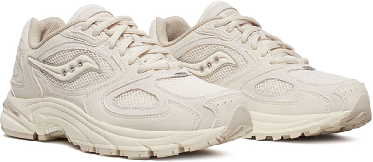 Saucony: White Grid Jazz 9 Suede - 3