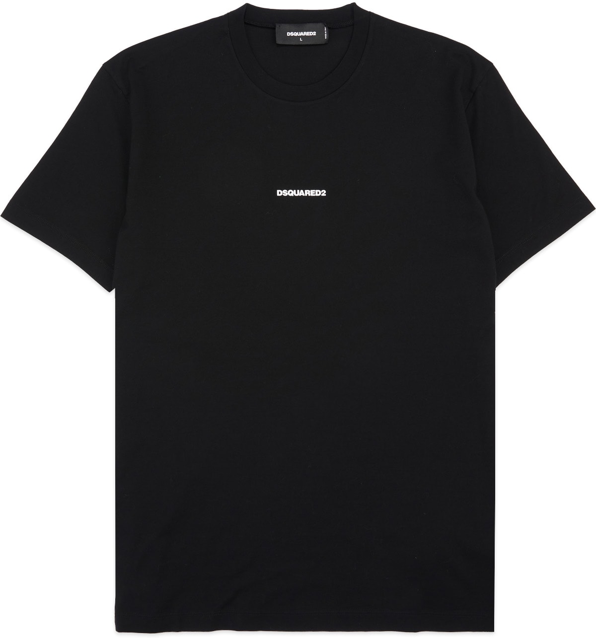 Dsquared2: Noir T-Shirt à Logo Noir - 1