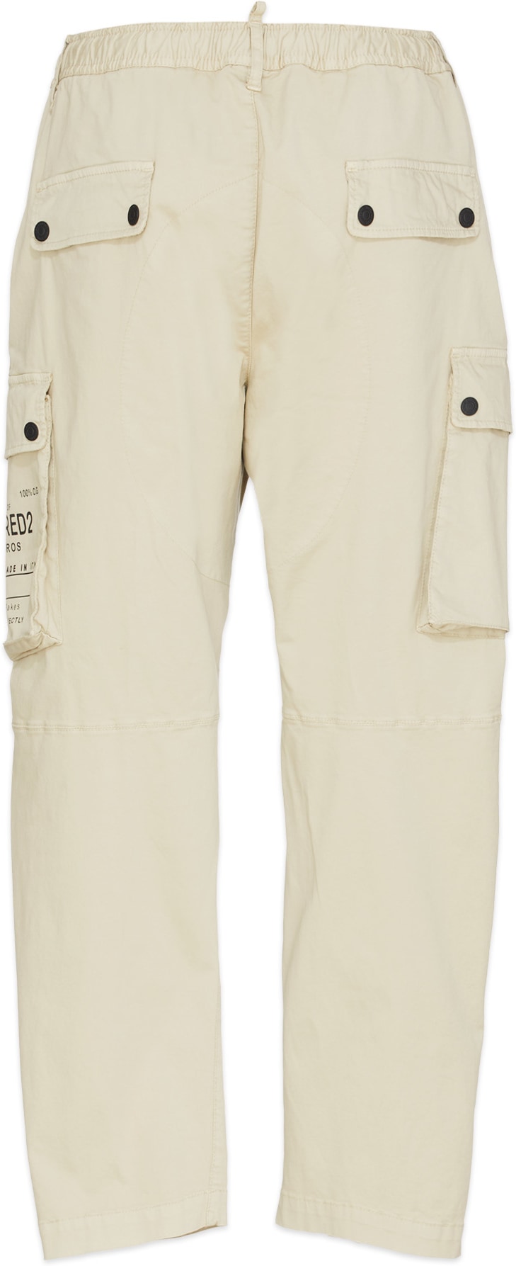 Dsquared2: Neutrals Sport Cargo Pants - 3
