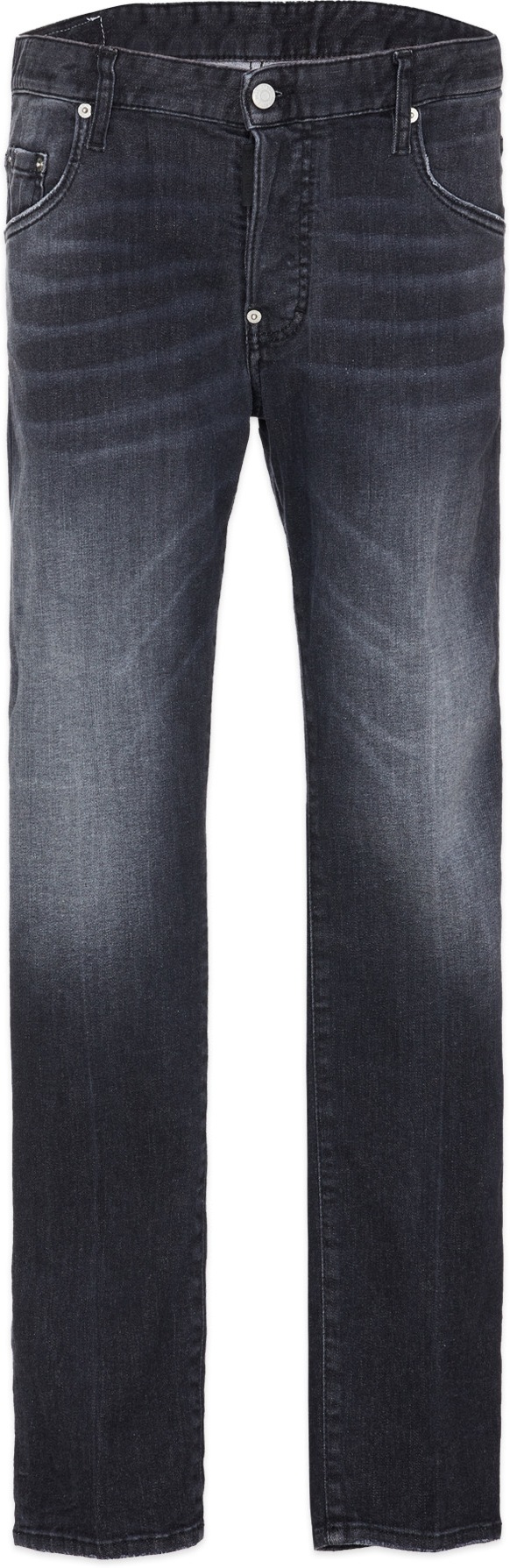 Dsquared2: Black Black Wash Skater Jeans - 1