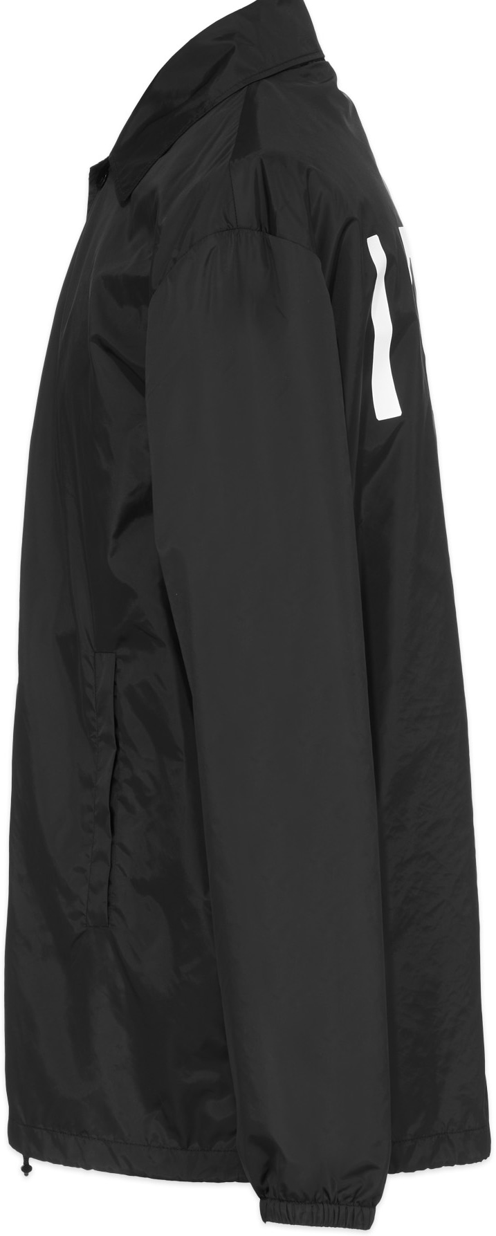 Dsquared2: Black Icon Coach Windbreaker Jacket - 2