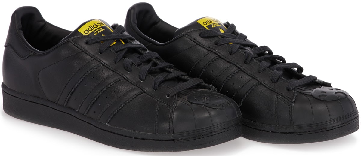 adidas Originals x Pharrell Williams: Noir Chaussure Pharrell Supershell Superstar Noir - 2