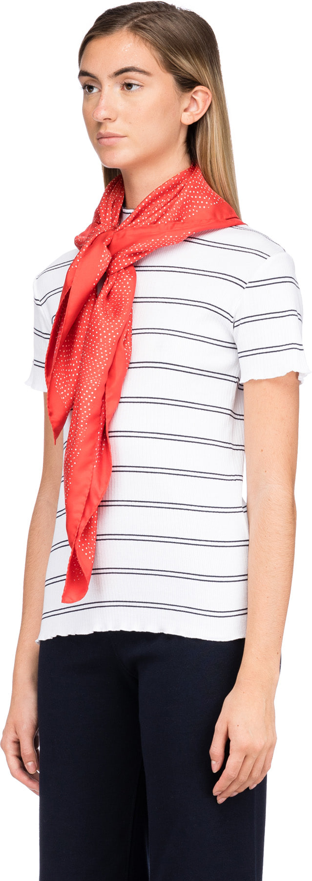 A.P.C.: Red Celia Scarf - 2