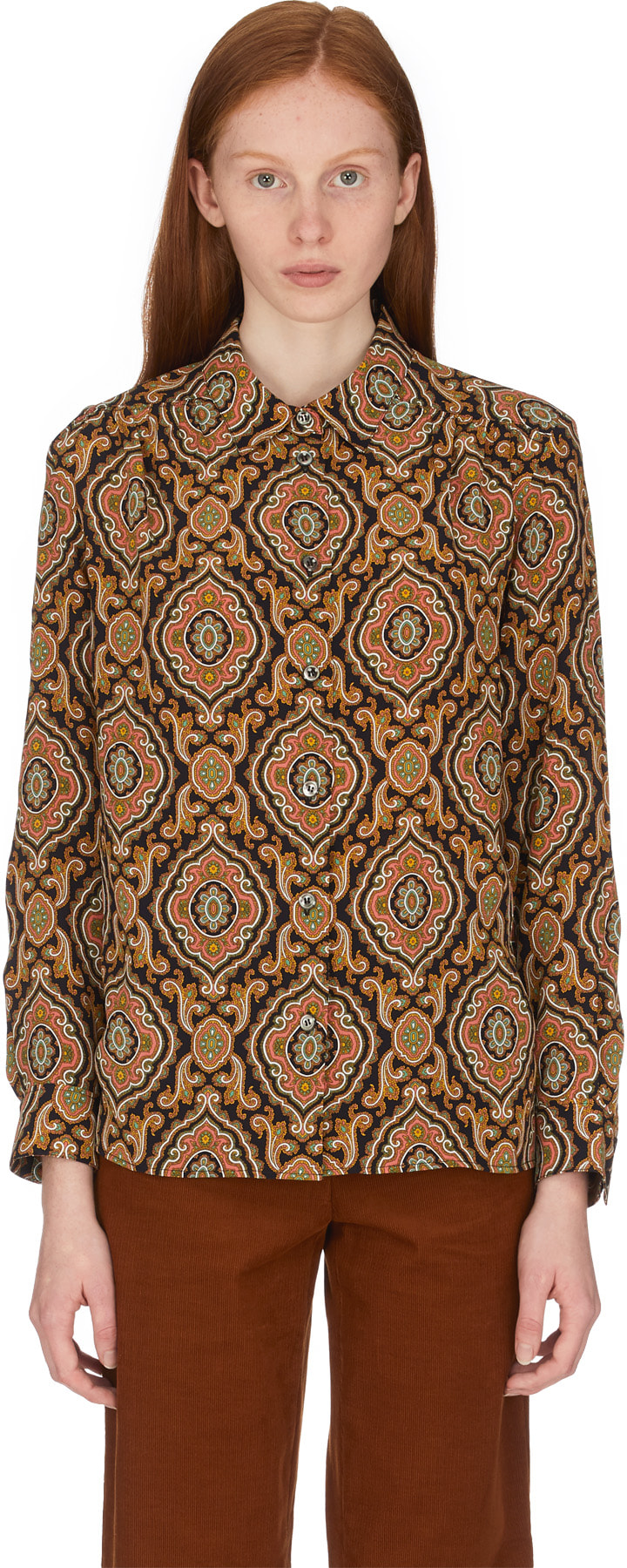 A.P.C.: Multicolor Sutton Shirt - 1