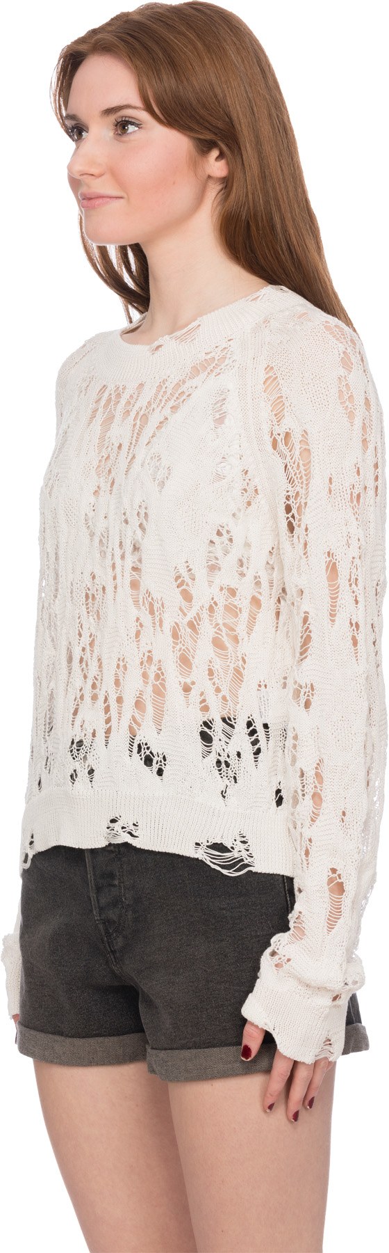 Zadig & Voltaire: Blanc Pull Kary Blanc - 2