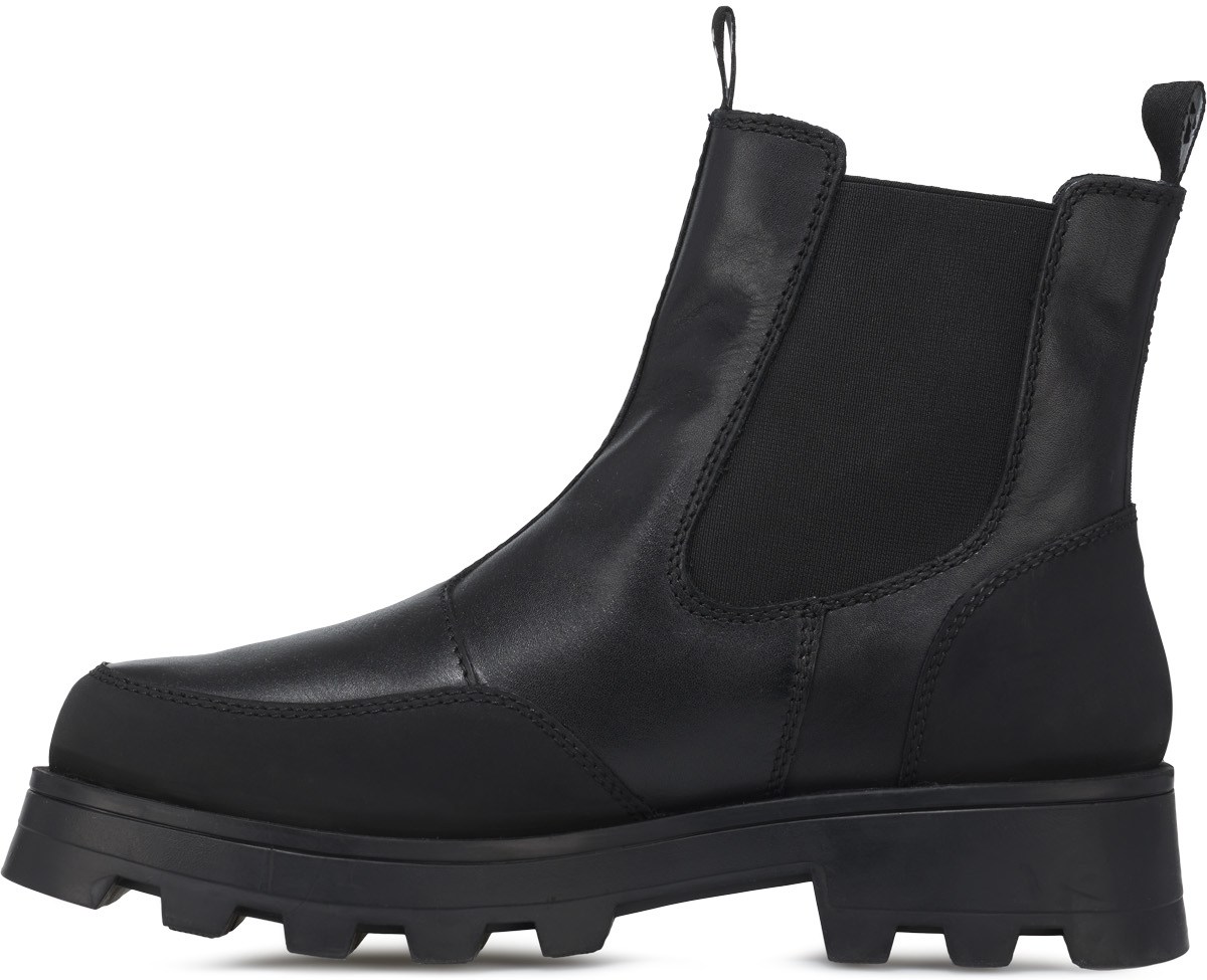 Cougar: Noir Bottes Shani en Cuir Noir - 2