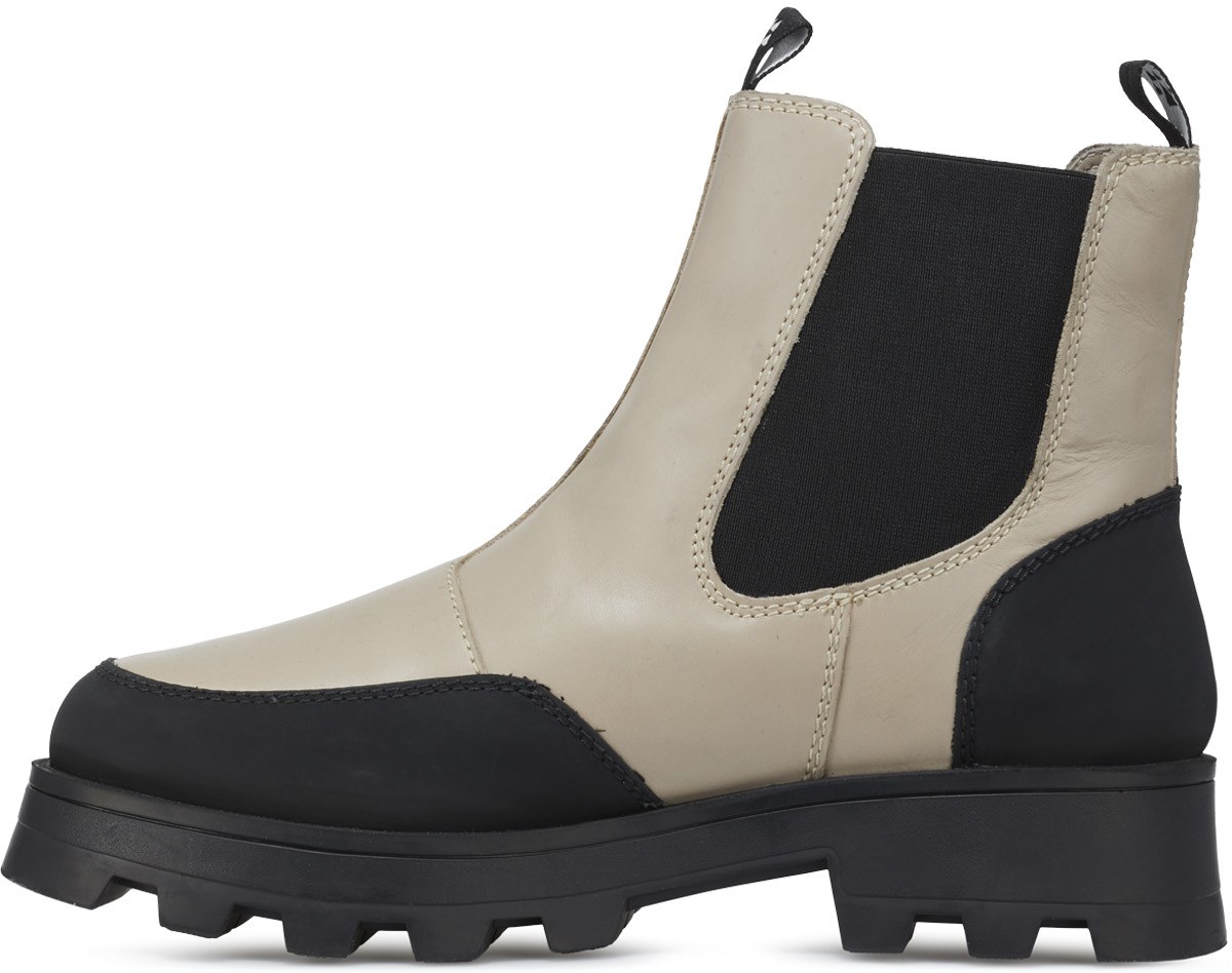 Cougar: White Shani Leather Waterproof Boots - 2