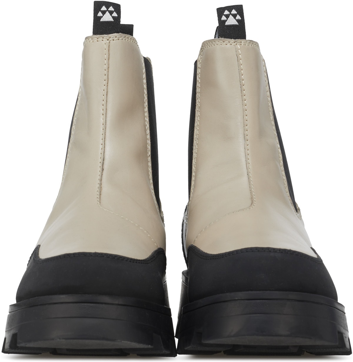 Cougar: White Shani Leather Waterproof Boots - 3