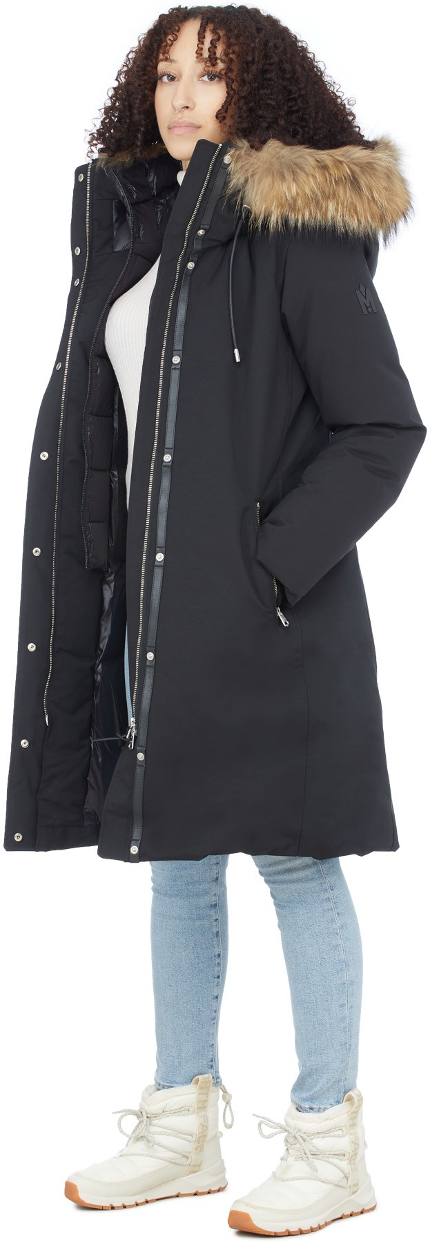 Mackage: Noir Manteau Shiloh-F Noir - 4