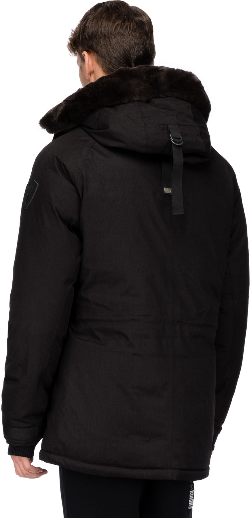 Nobis: Noir Parka Shorty Noir - 3