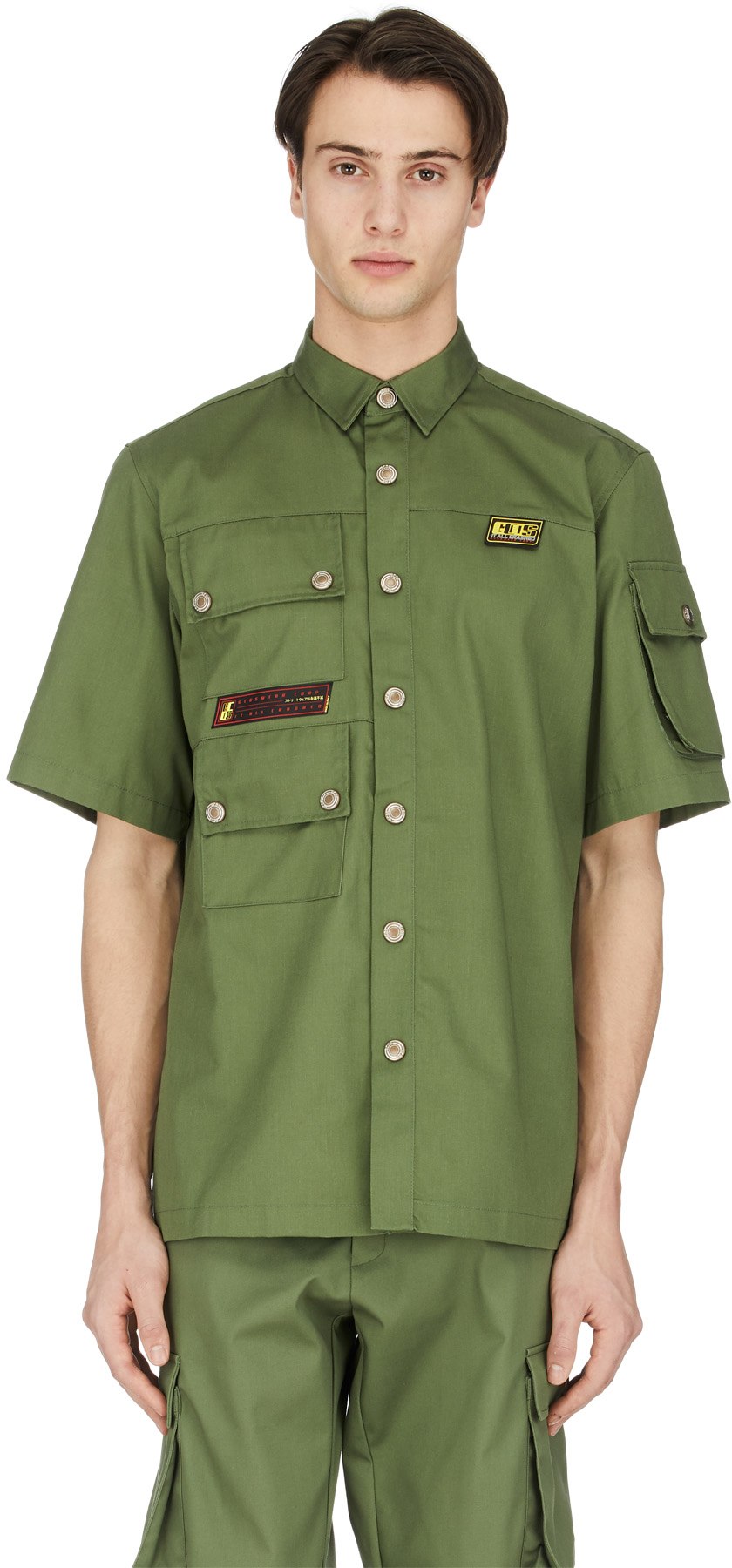 GCDS: Green Cargo Shirt - 1