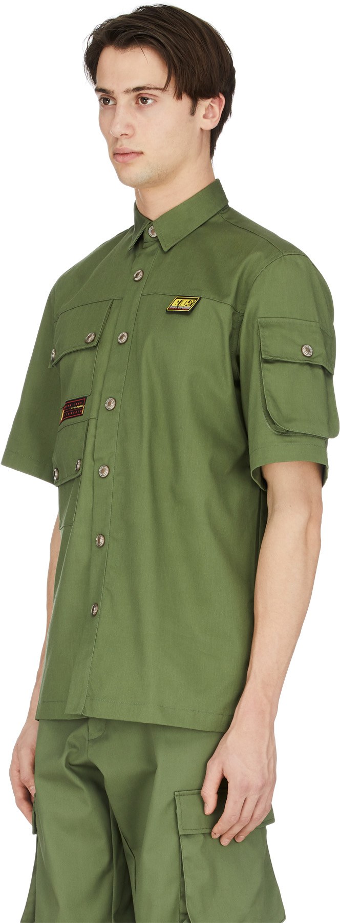 GCDS: Green Cargo Shirt - 2