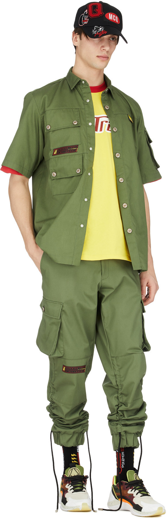 GCDS: Green Cargo Shirt - 4