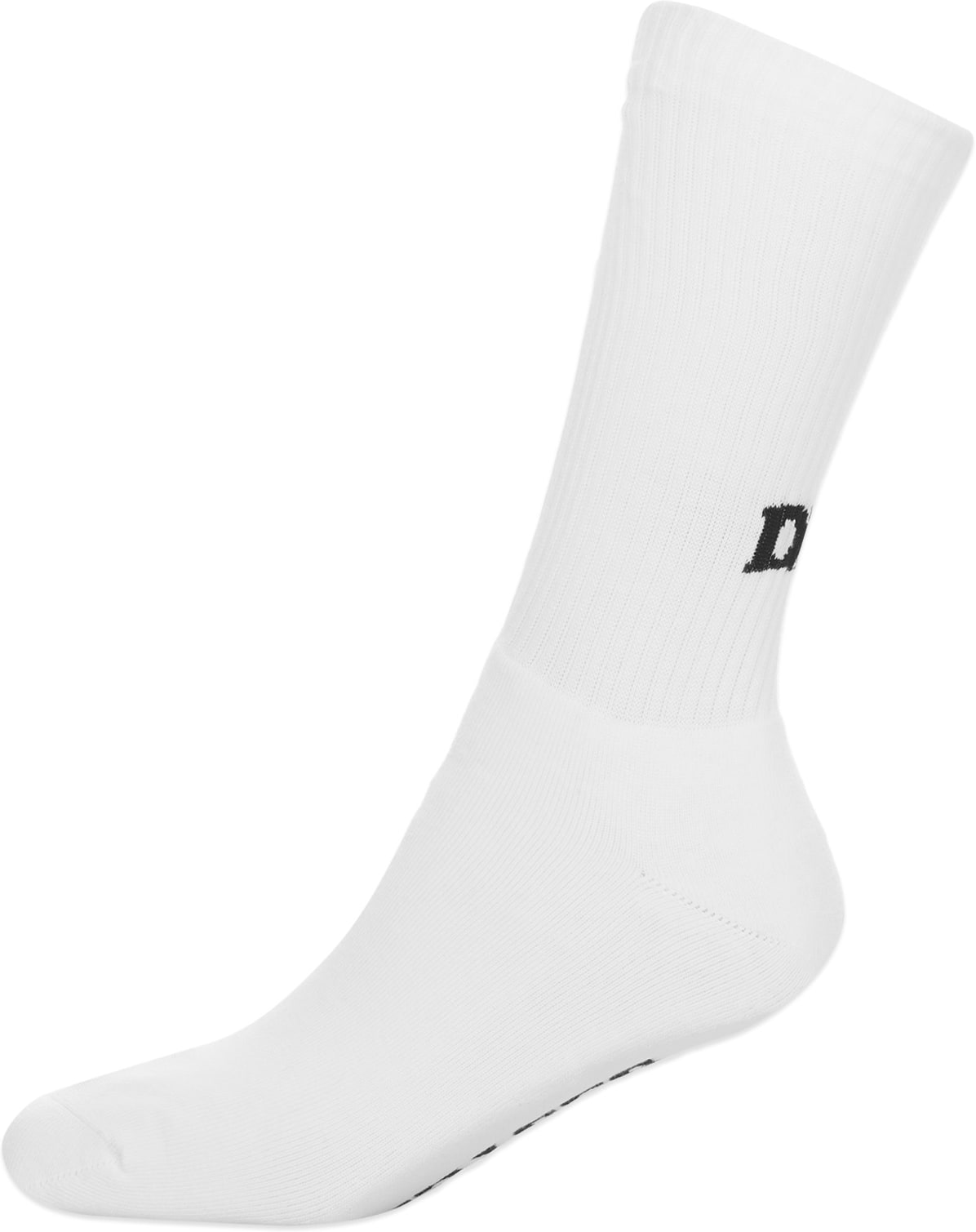 032c: White 'System' Socks - 1