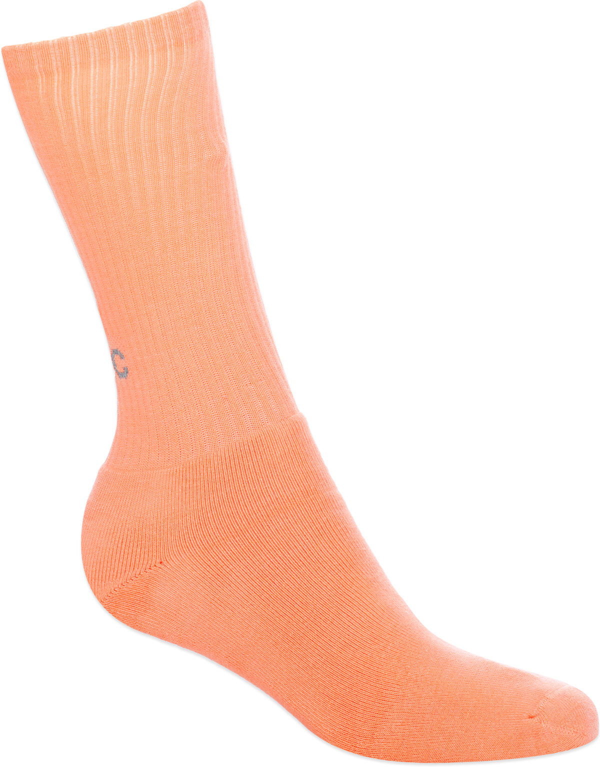 032c: Pink Reflective Logo Socks - 2