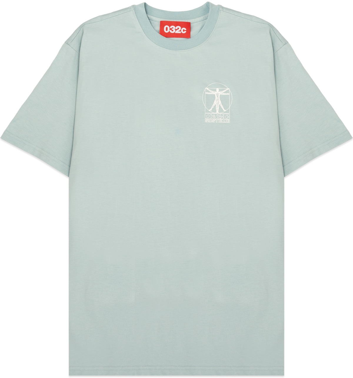 032c: Green 'Vitruv' T-Shirt - 1