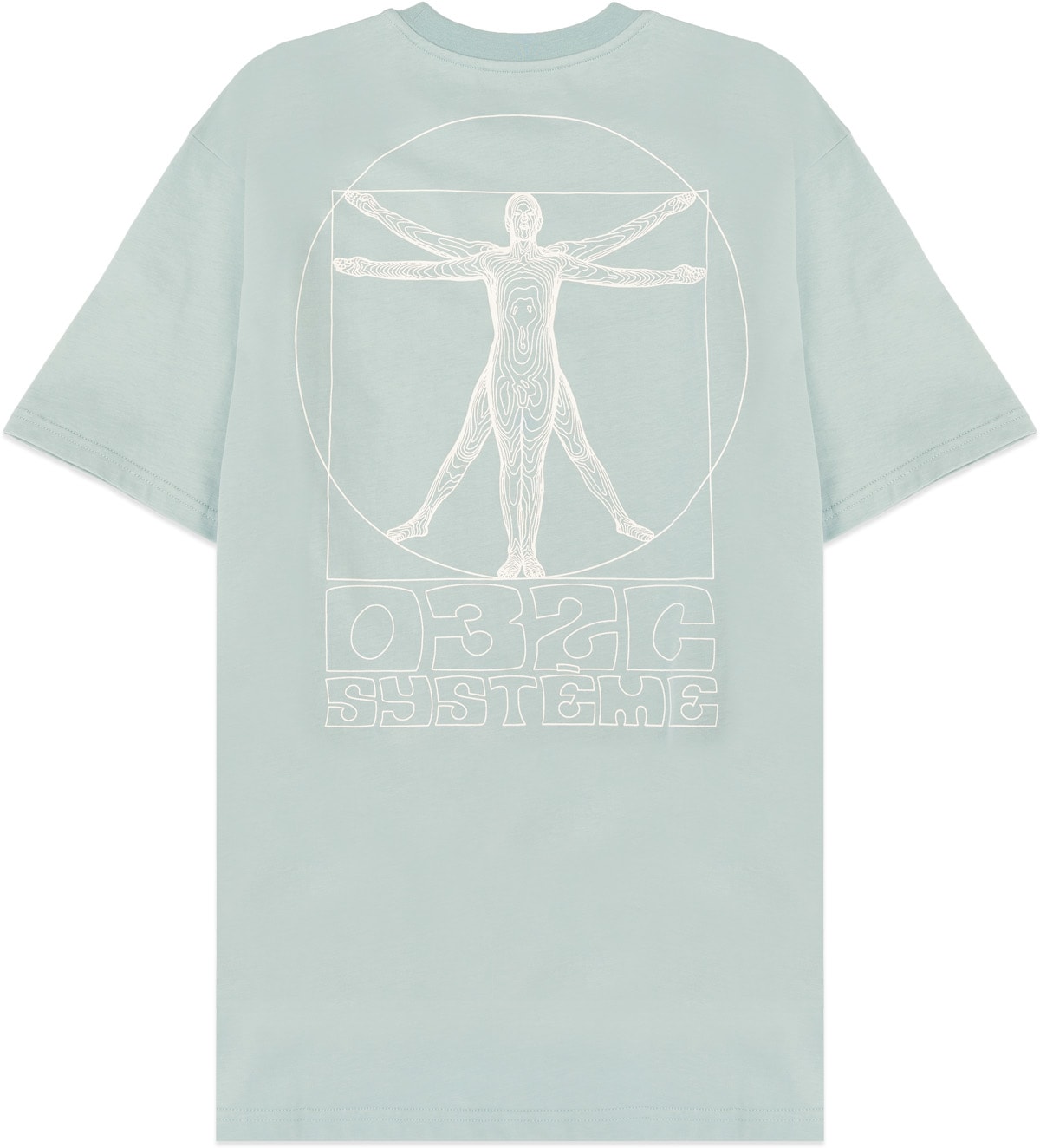 032c: Green 'Vitruv' T-Shirt - 2
