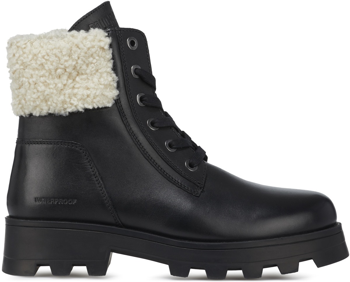 Cougar: Black Stella Leather Waterproof Boot - 1