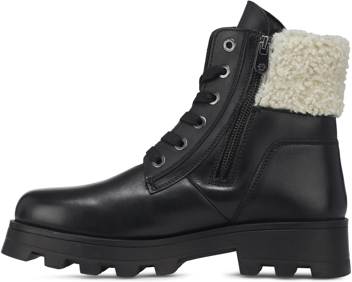 Cougar: Black Stella Leather Waterproof Boots - 2