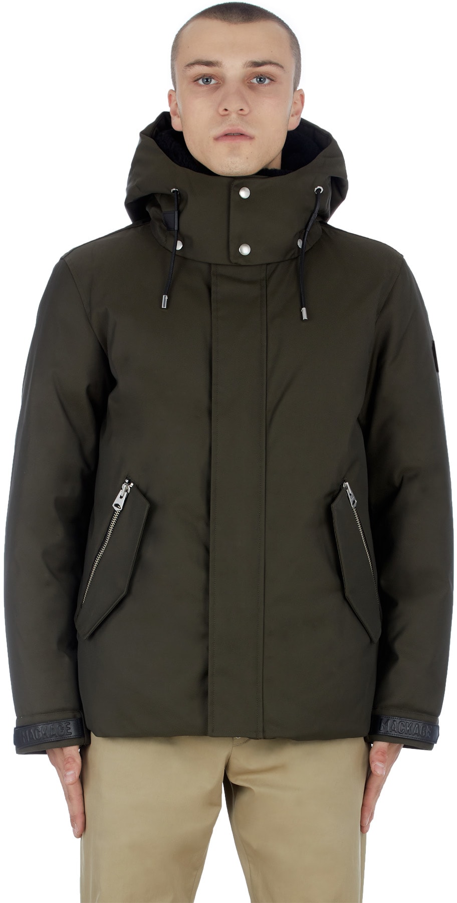 Mackage: Vert Manteau Sydney Vert - 1