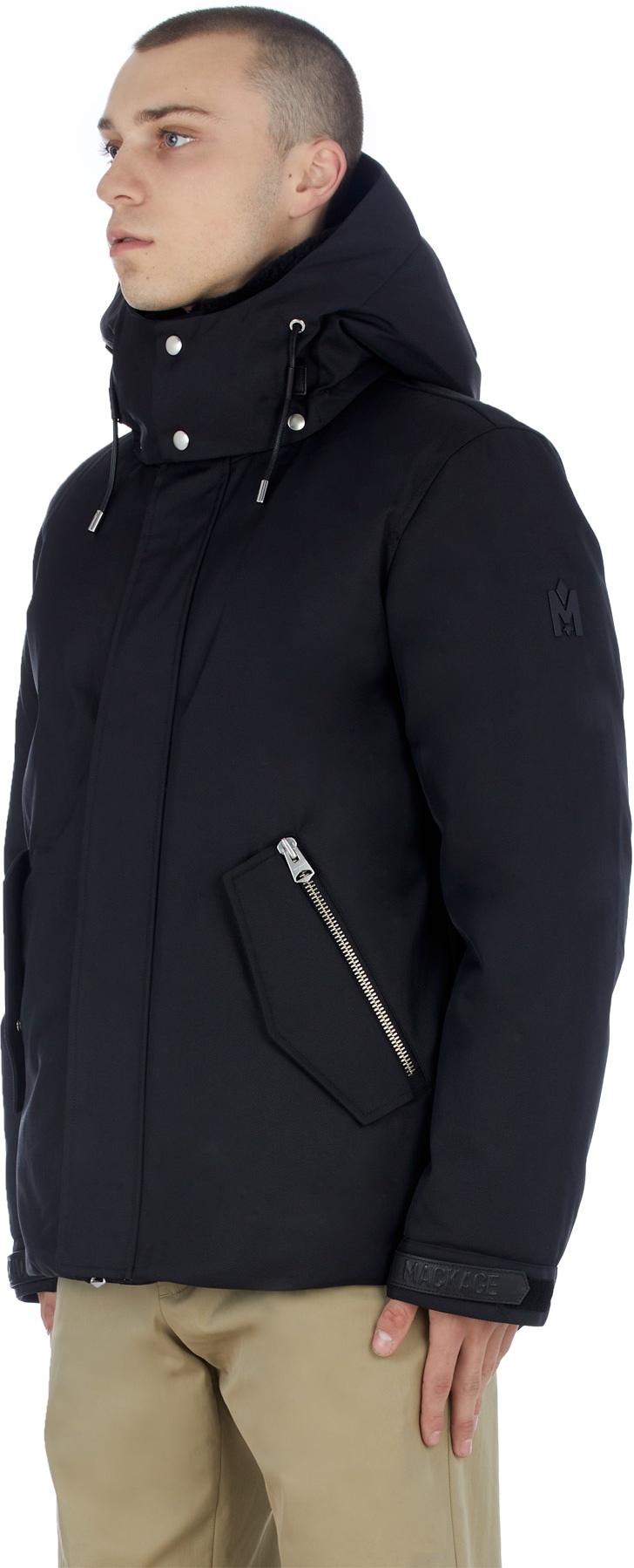 Mackage: Noir Manteau Sydney Noir - 2