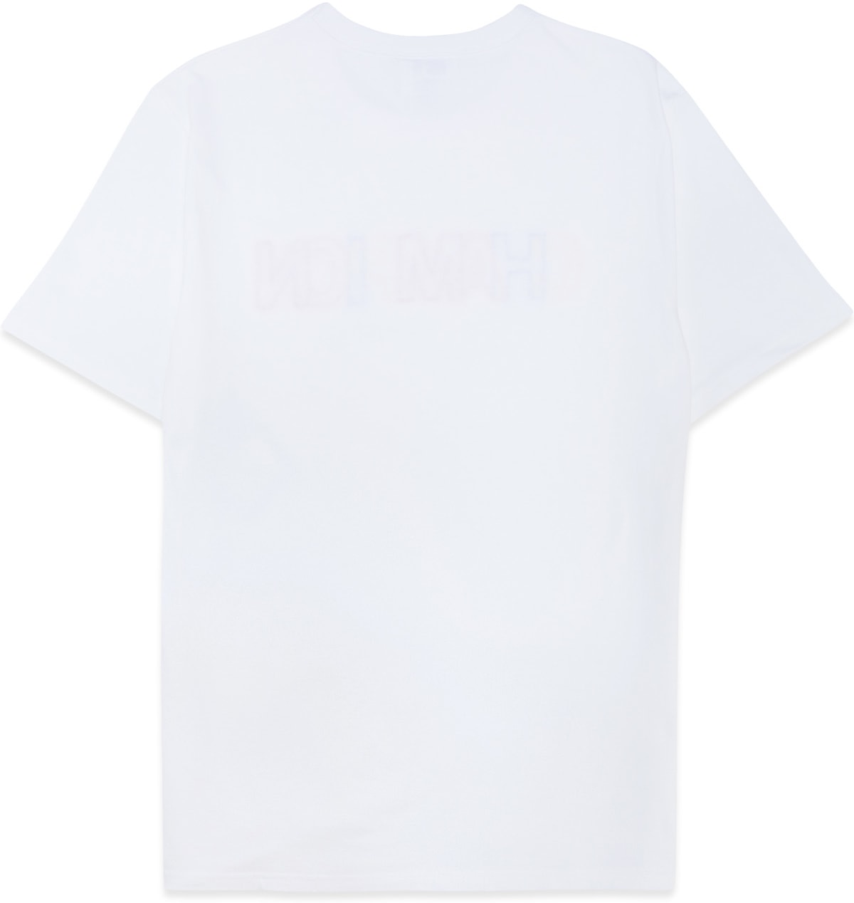 Champion: White Heritage Rainbow Script T-Shirt - 2