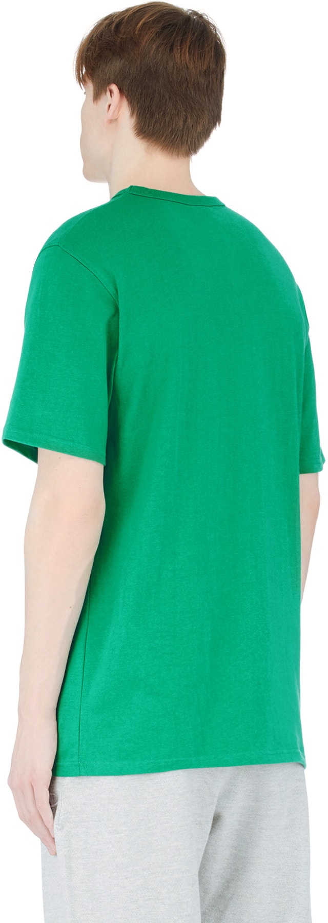 Champion: Green Heritage Script T-Shirt - 3