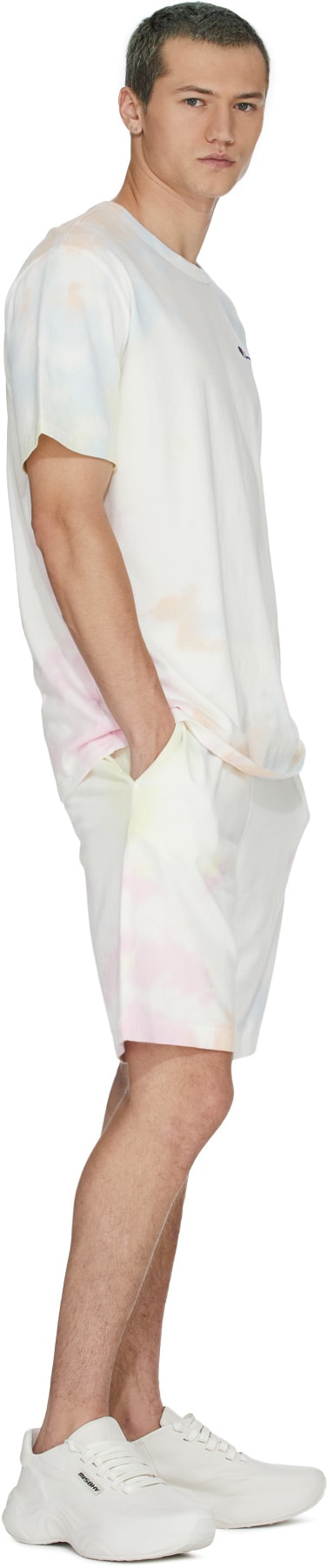 Champion: Multicolores T-Shirt Heritage à Teinture Multicolores - 4