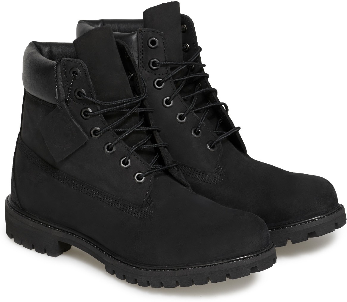 Timberland: Noir Bottes Imperméables Premium 6-Inch Noir - 4