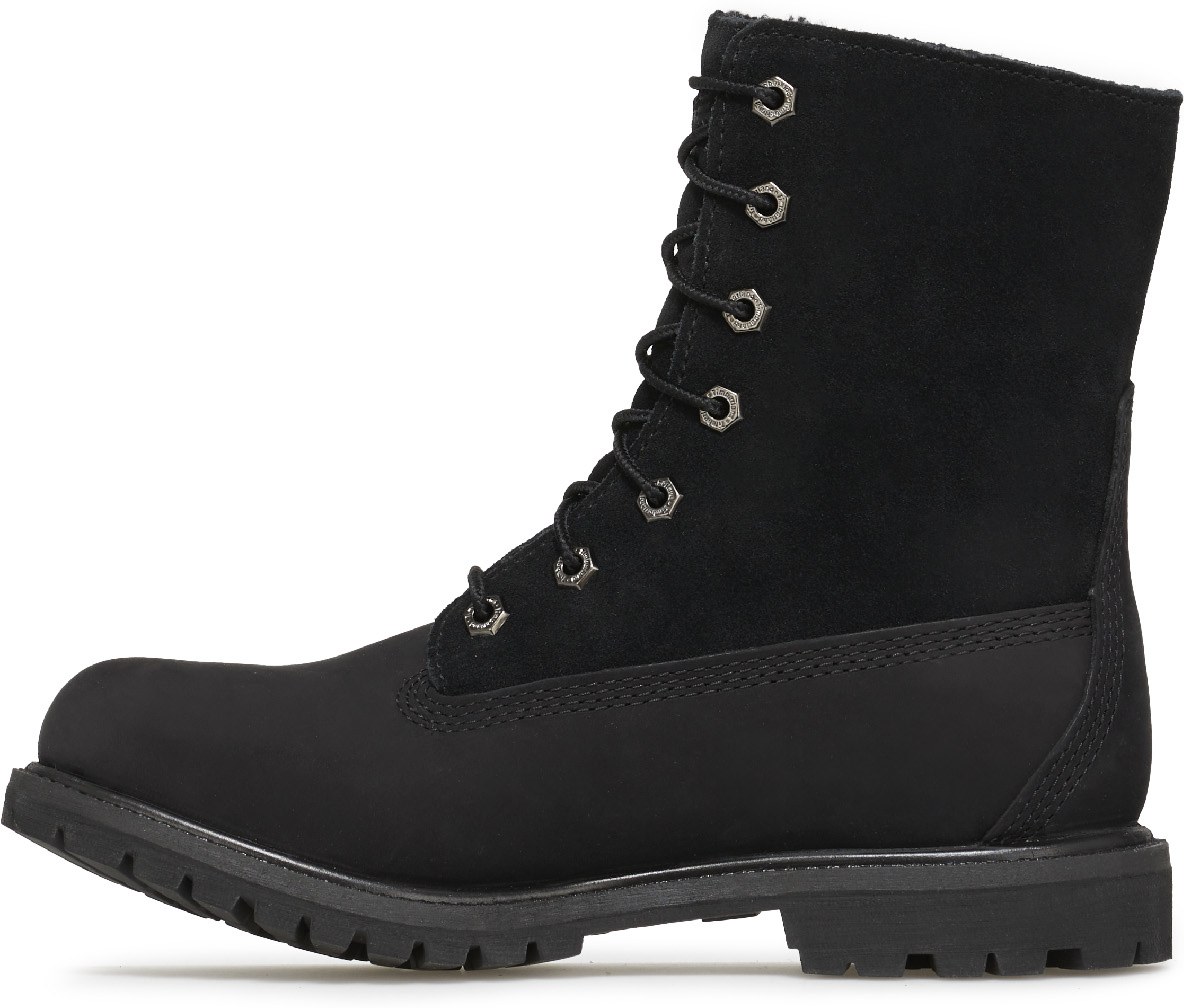 Timberland: Black Authentic Waterproof Roll Top Boot - 2