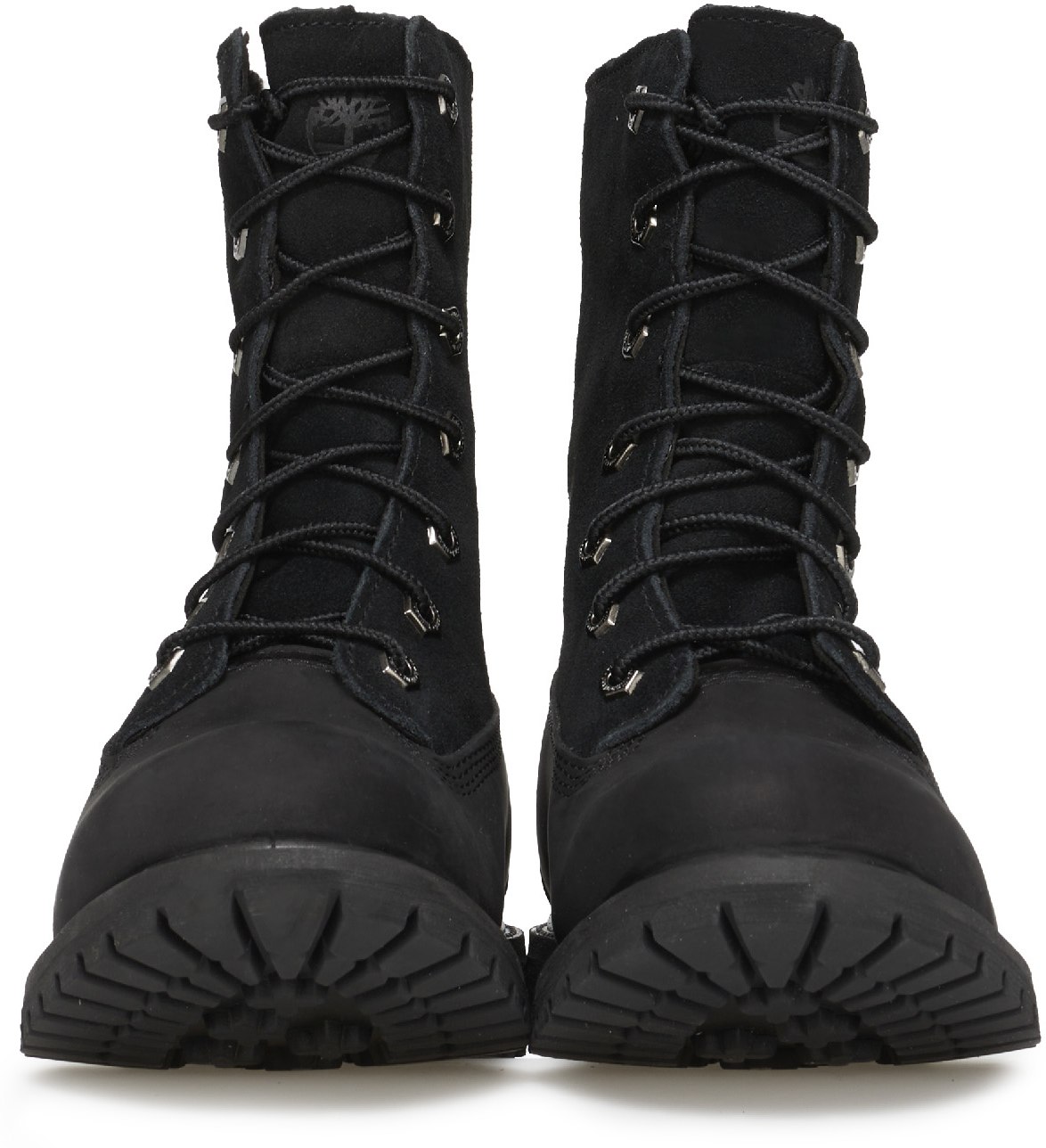 Timberland: Black Authentic Teddy Fleece Waterproof Fold Down Boots - 3