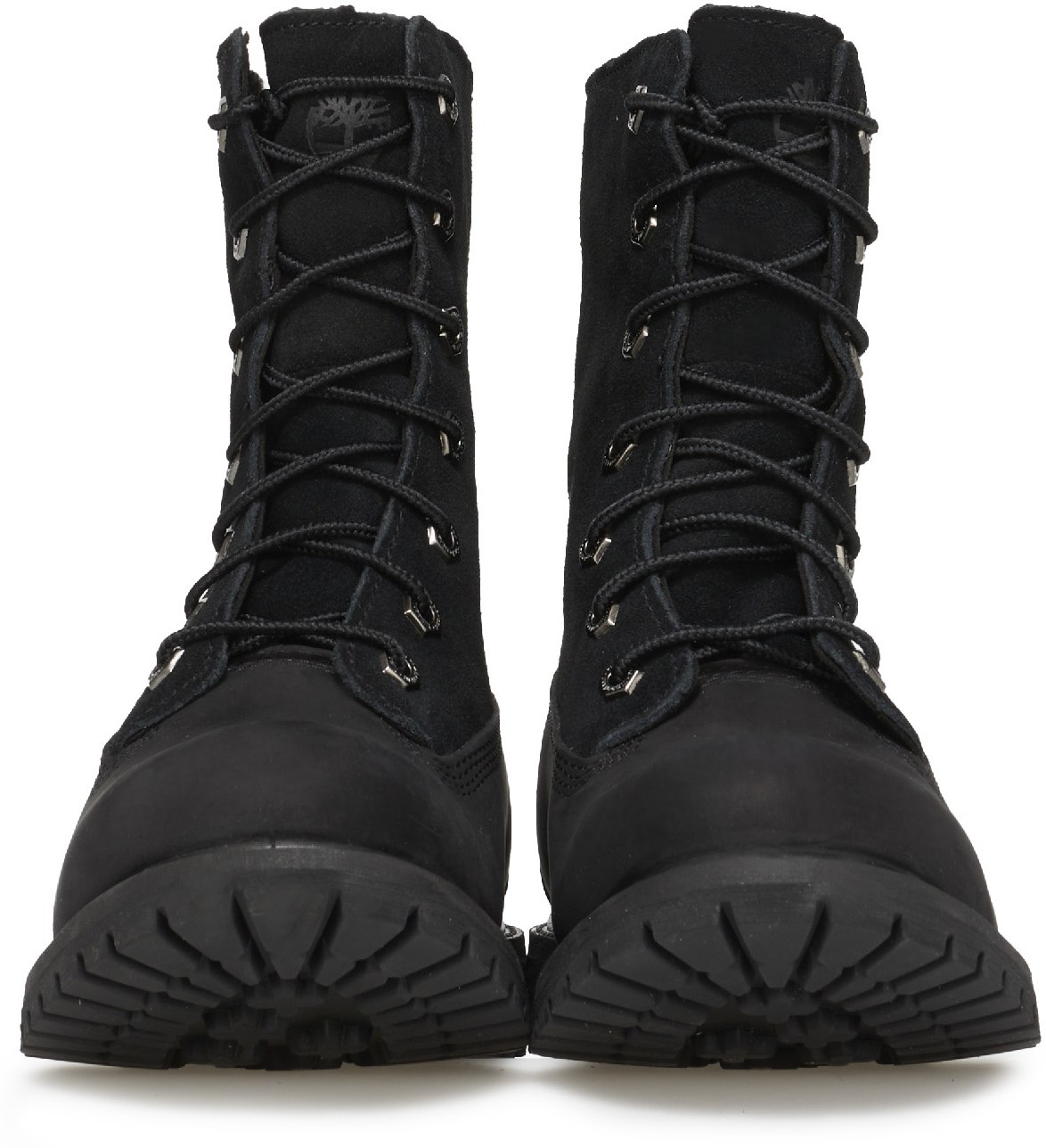 Timberland: Black Authentic Waterproof Roll Top Boot - 3