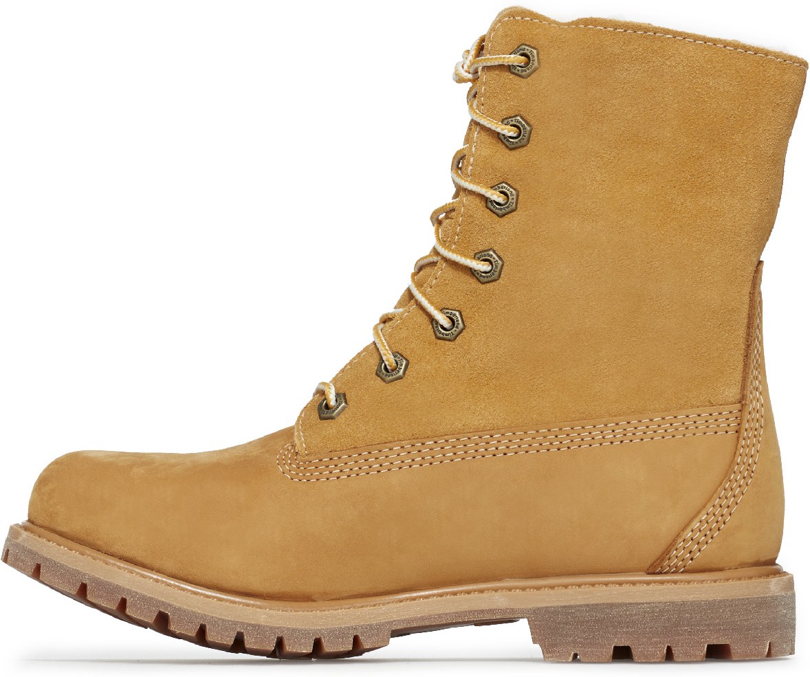 Timberland: Neutrals Authentic Teddy Fleece Waterproof Fold Top Boots - 2