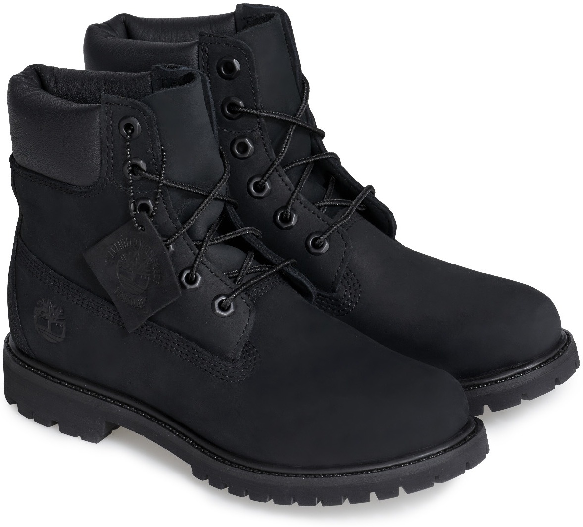 Timberland: Noir Bottes Imperméables Premium 6-Inch Noir - 4