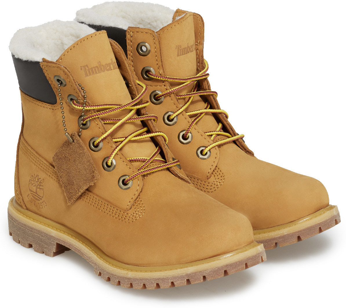 Timberland: Neutrales Bottes d'Hiver Imperméables Premium 6-Inch Neutrales - 4