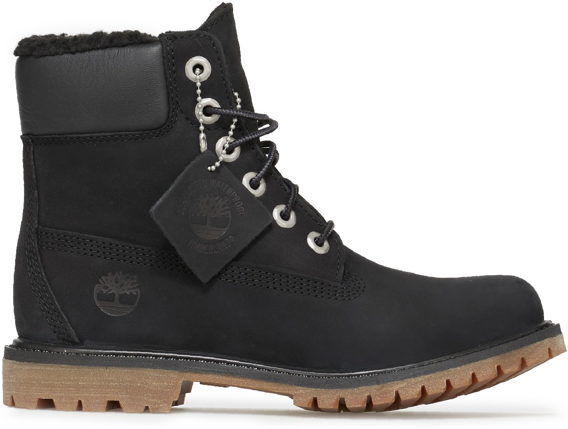 Timberland: Noir Bottes d'Hiver Imperméables Premium 6-Inch Noir - 1