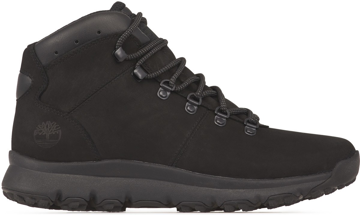 Timberland: Noir Bottes Mi-Haute World Hiker Noir - 1