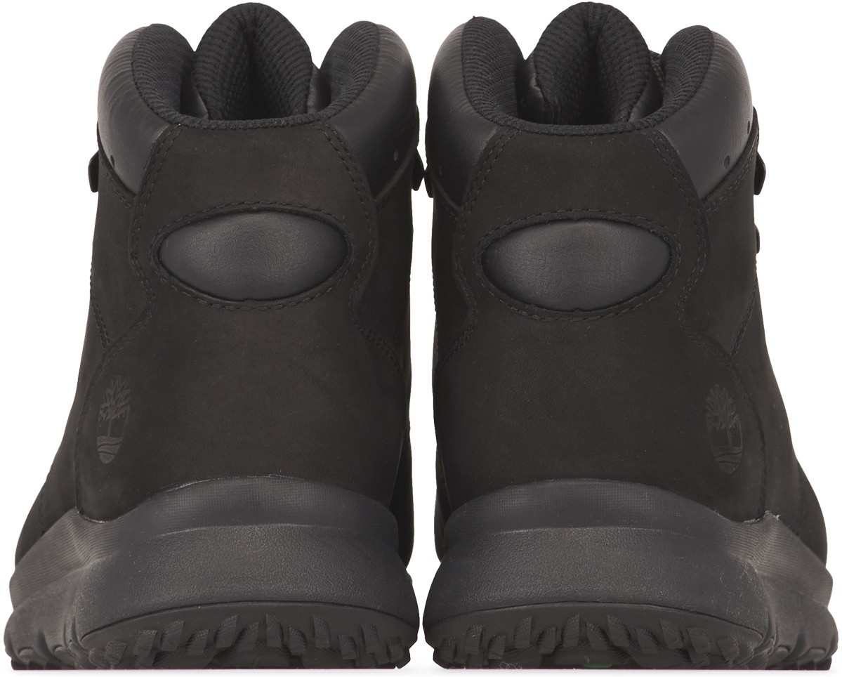 Timberland: Noir Bottes Mi-Haute World Hiker Noir - 5