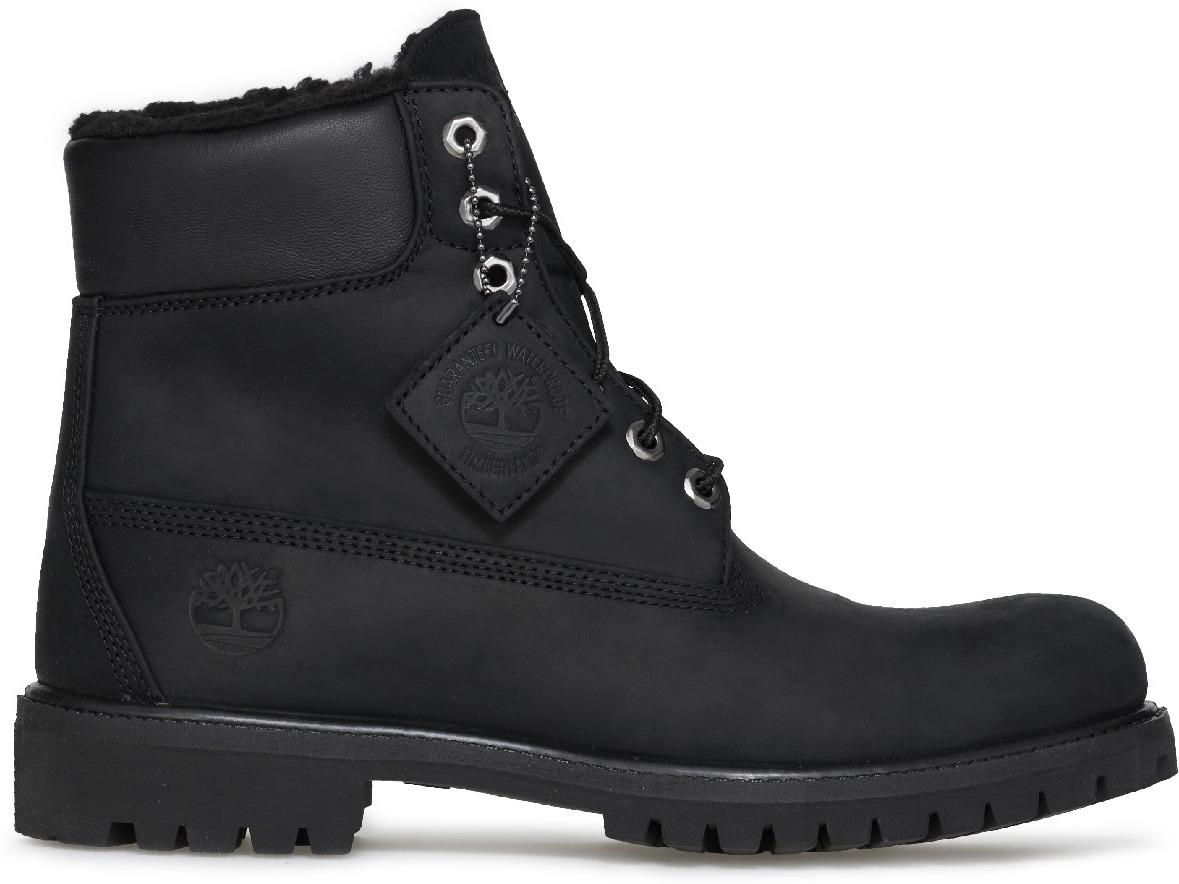 Timberland: Noir Bottes d'Hiver Imperméables Premium 6-Inch Noir - 1