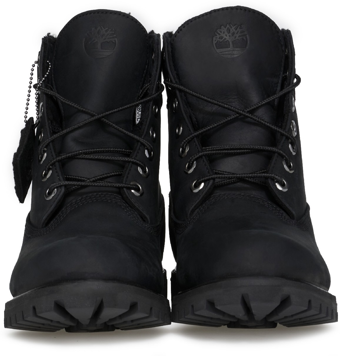 Timberland: Noir Bottes d'Hiver Imperméables Premium 6-Inch Noir - 3