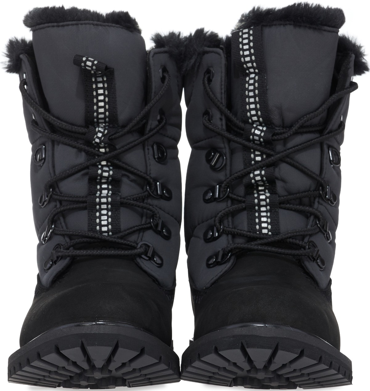 Timberland: Noir Bottes imperméable Premium 6 puces en cuir Noir - 3