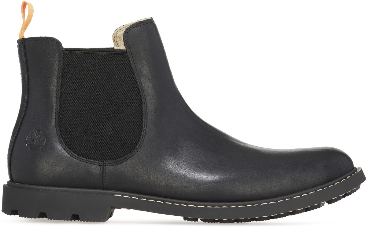Timberland: Black Belanger EK+ Chelsea Boots - 1